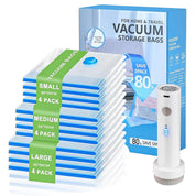 12PCS SmartVac™ Vacuum Storage Bags Set