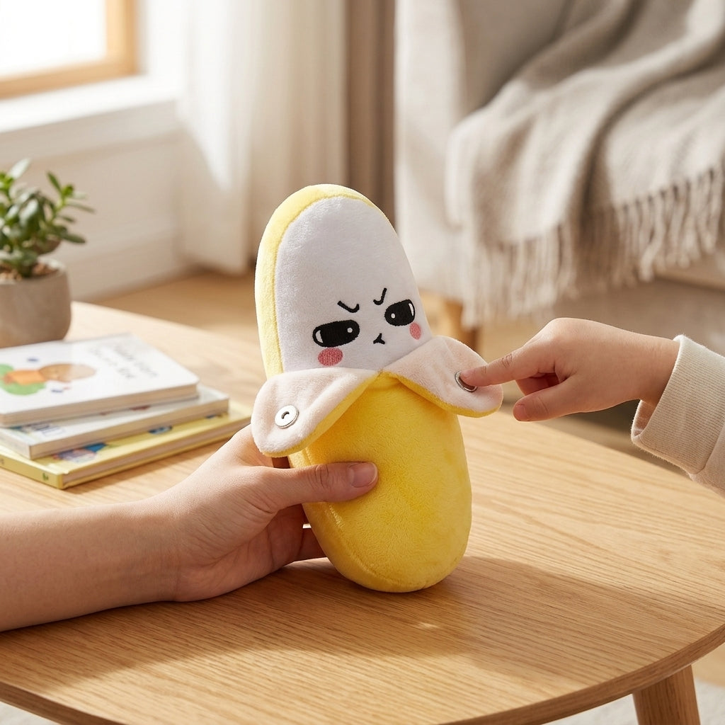 Cute Musical Banana Plush Toy