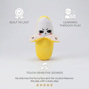 Cute Musical Banana Plush Toy