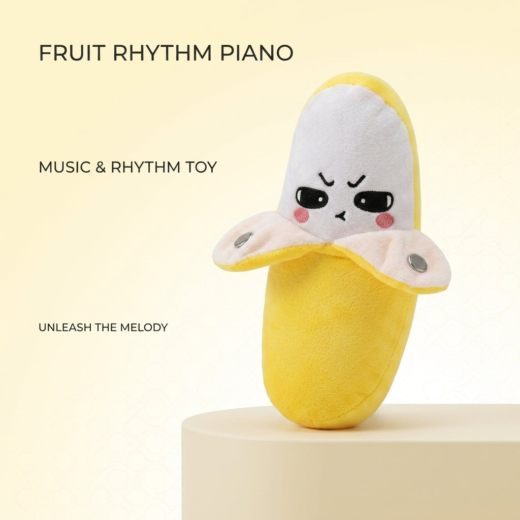 Cute Musical Banana Plush Toy