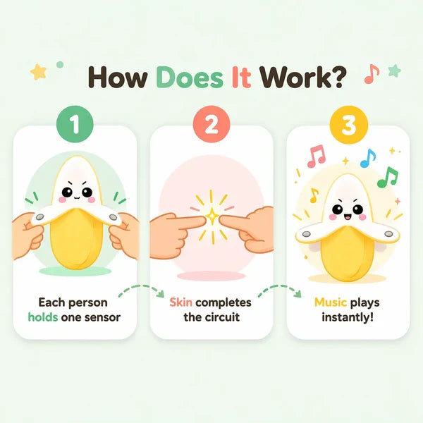 Cute Musical Banana Plush Toy